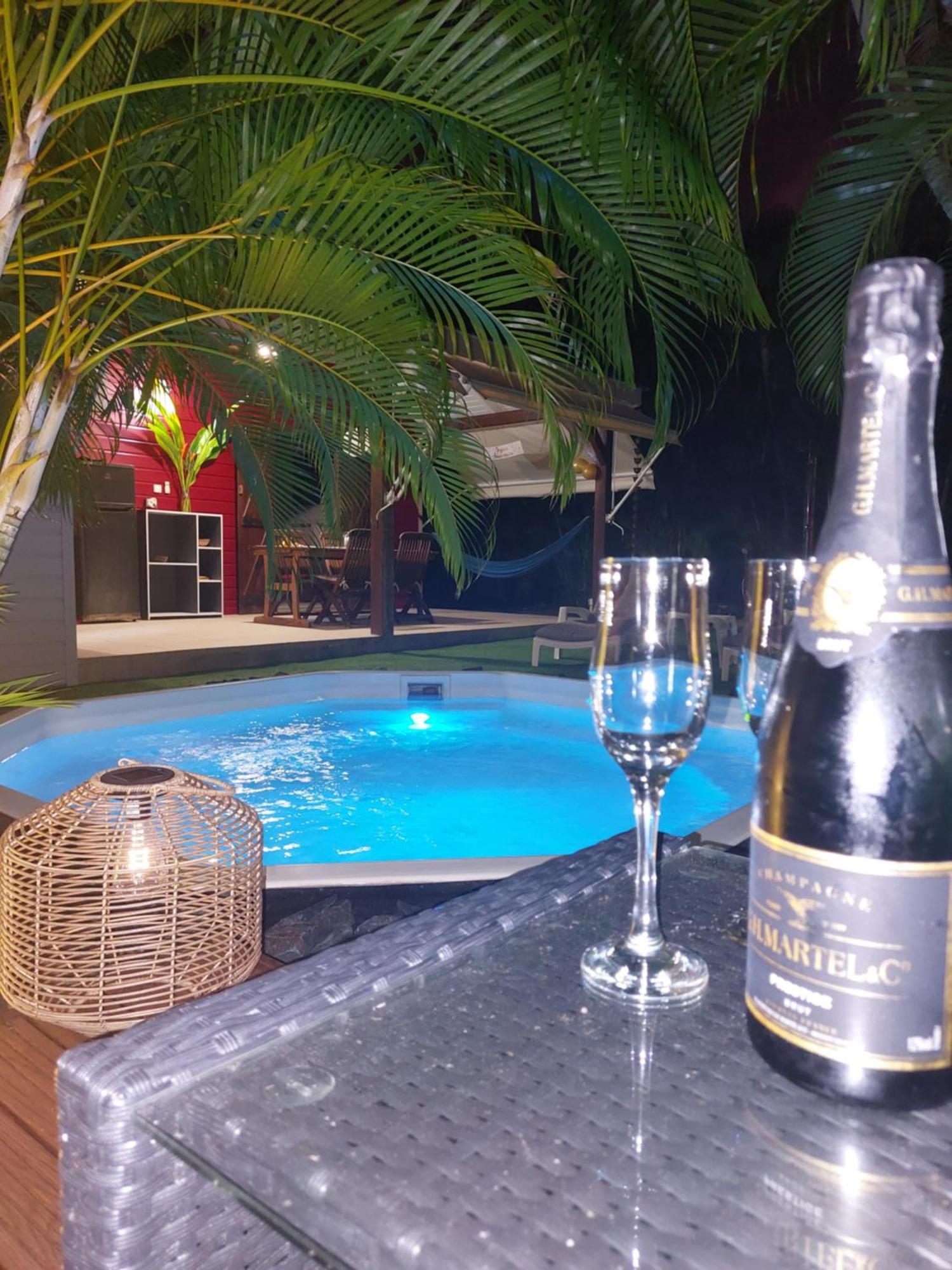 Lodge "Le Temps D'Un Reve" Saint-Francois  Kültér fotó